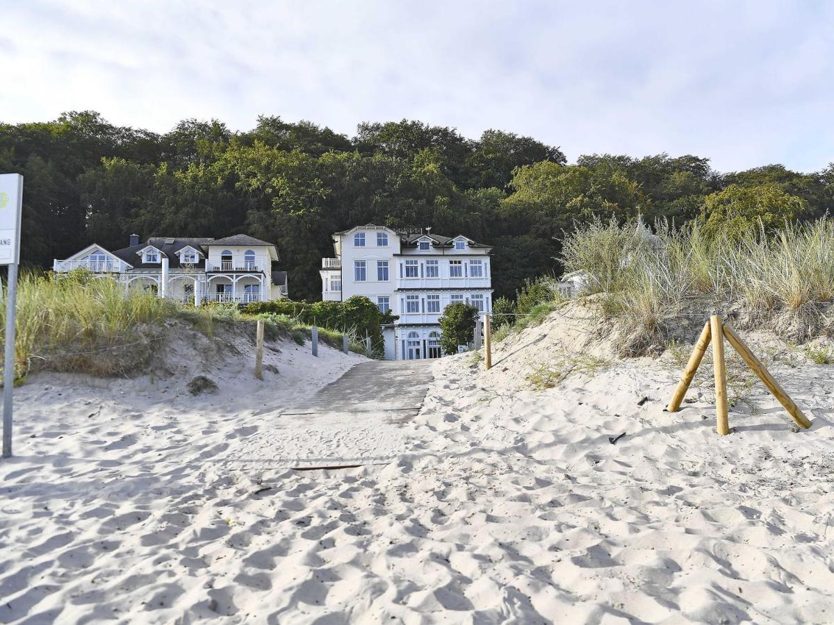 Villa Strandeck In Binz - Wg 1 Mit Meerblick, Terrasse, Wintergarten Exterior photo
