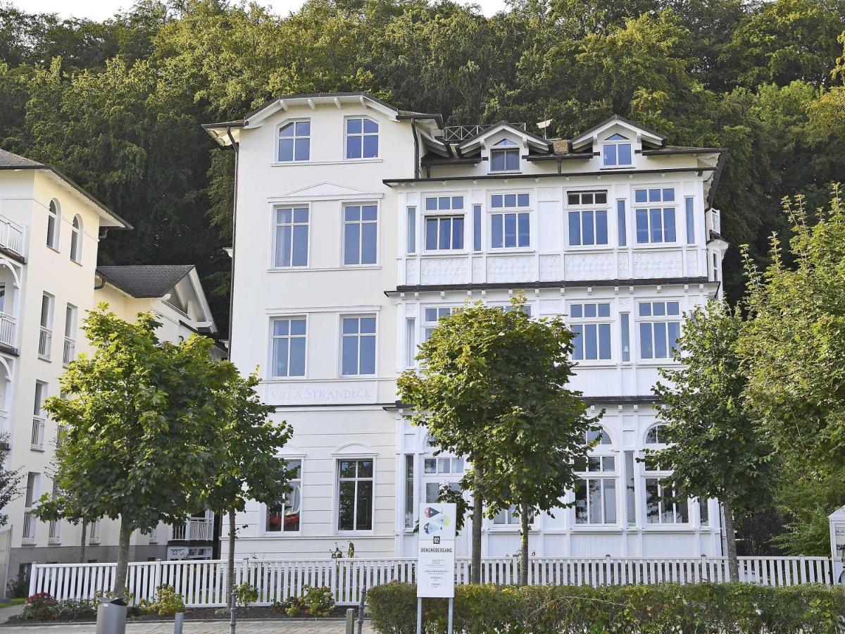 Villa Strandeck In Binz - Wg 1 Mit Meerblick, Terrasse, Wintergarten Exterior photo